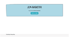 Desktop Screenshot of jcm-basket.fr